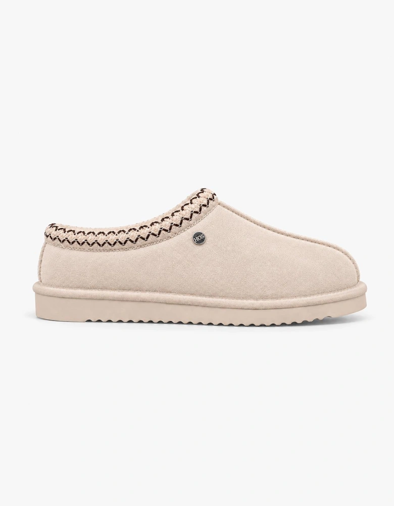 HOS Sheepskin BELLA Womens Mules Stone