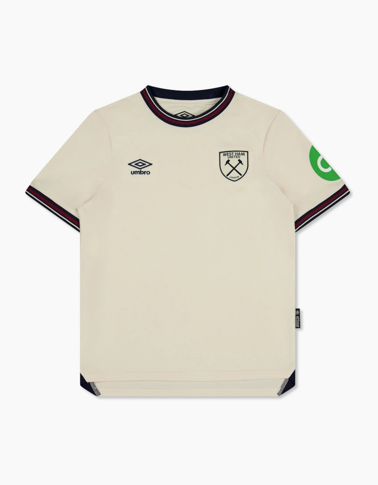 WHU Junior Crew Neck Short Sleeve Jersey T-Shirt