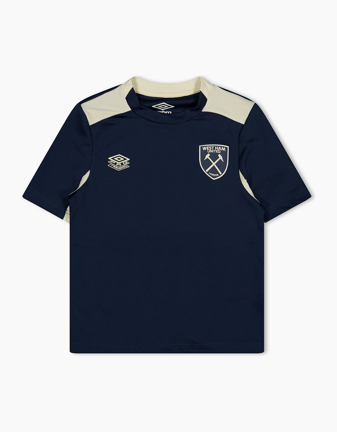 West Ham United FC Junior Crew Neck Short Sleeve Jersey