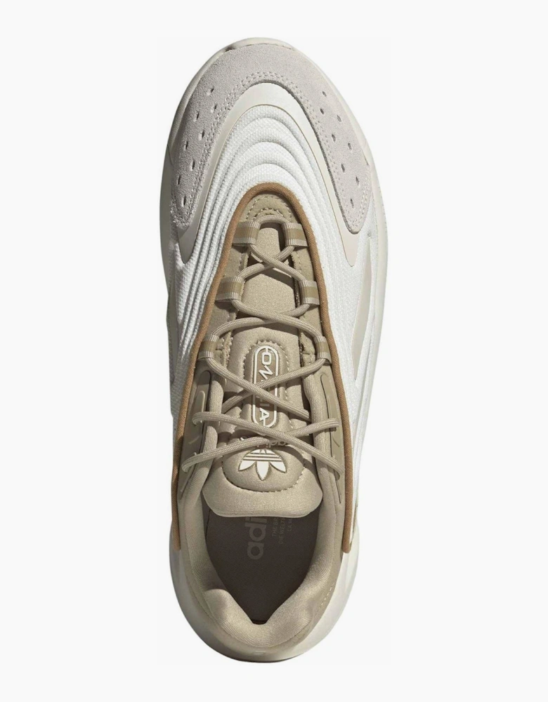 Ozelia Lace-Up Sneakers with Built-In Heel