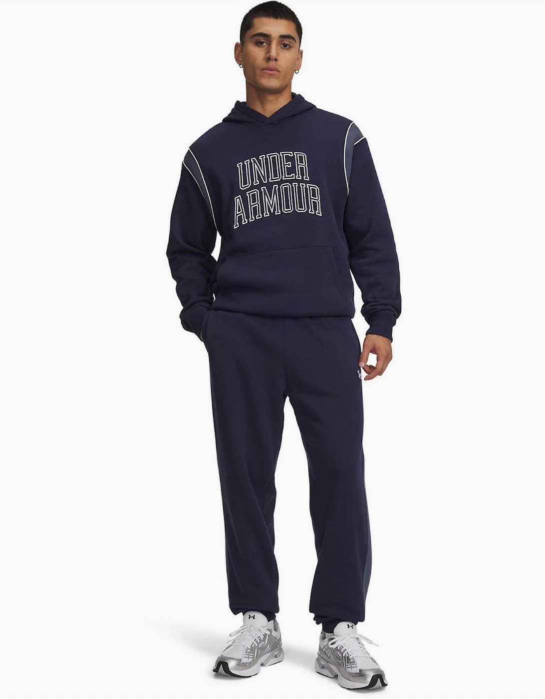 UA Rival Mid Rise Stripe Joggers