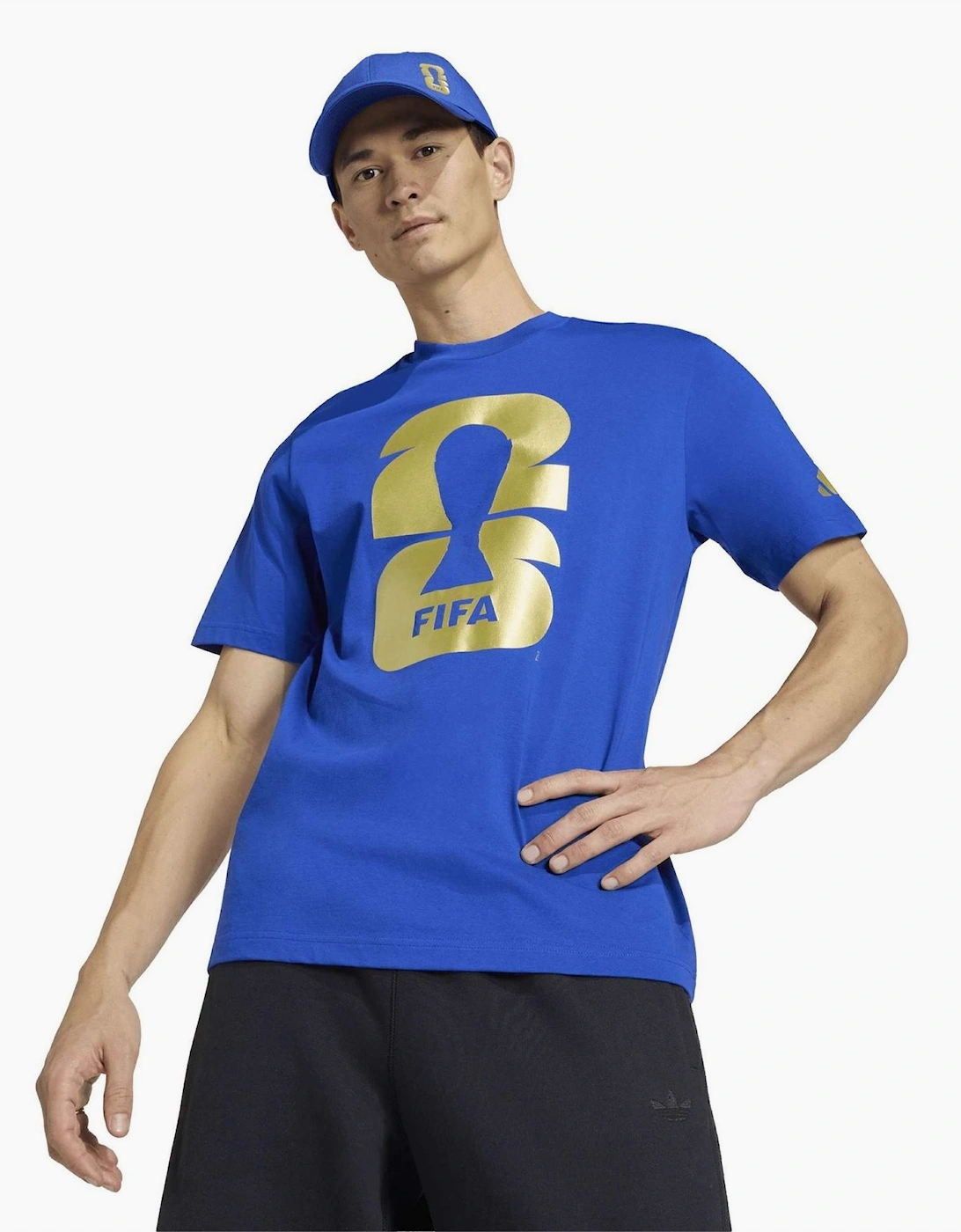 Wordmark Printed Logo Crew Neck Short Sleeve Competition T-Shirt