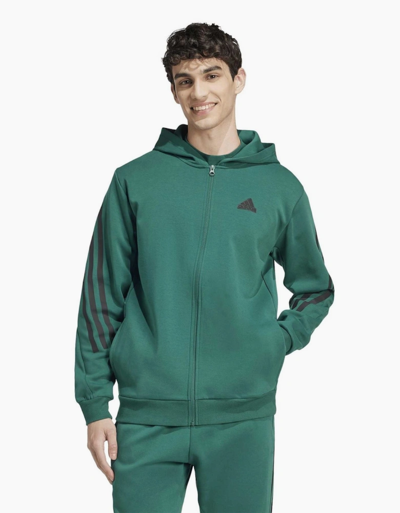 Side Stripe Raglan Sleeve Hoodie