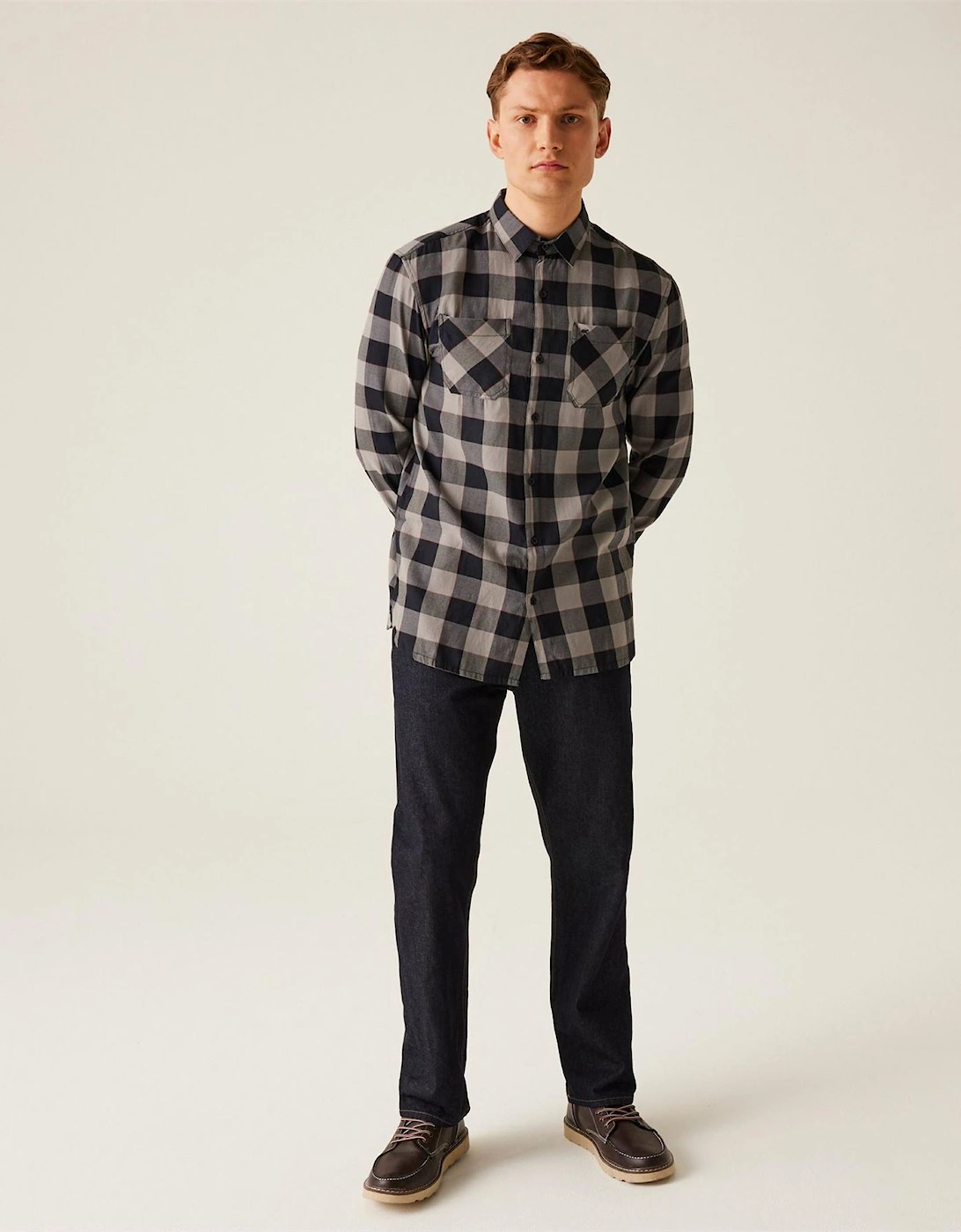 Lance Collared Neck Regular Fit Shir