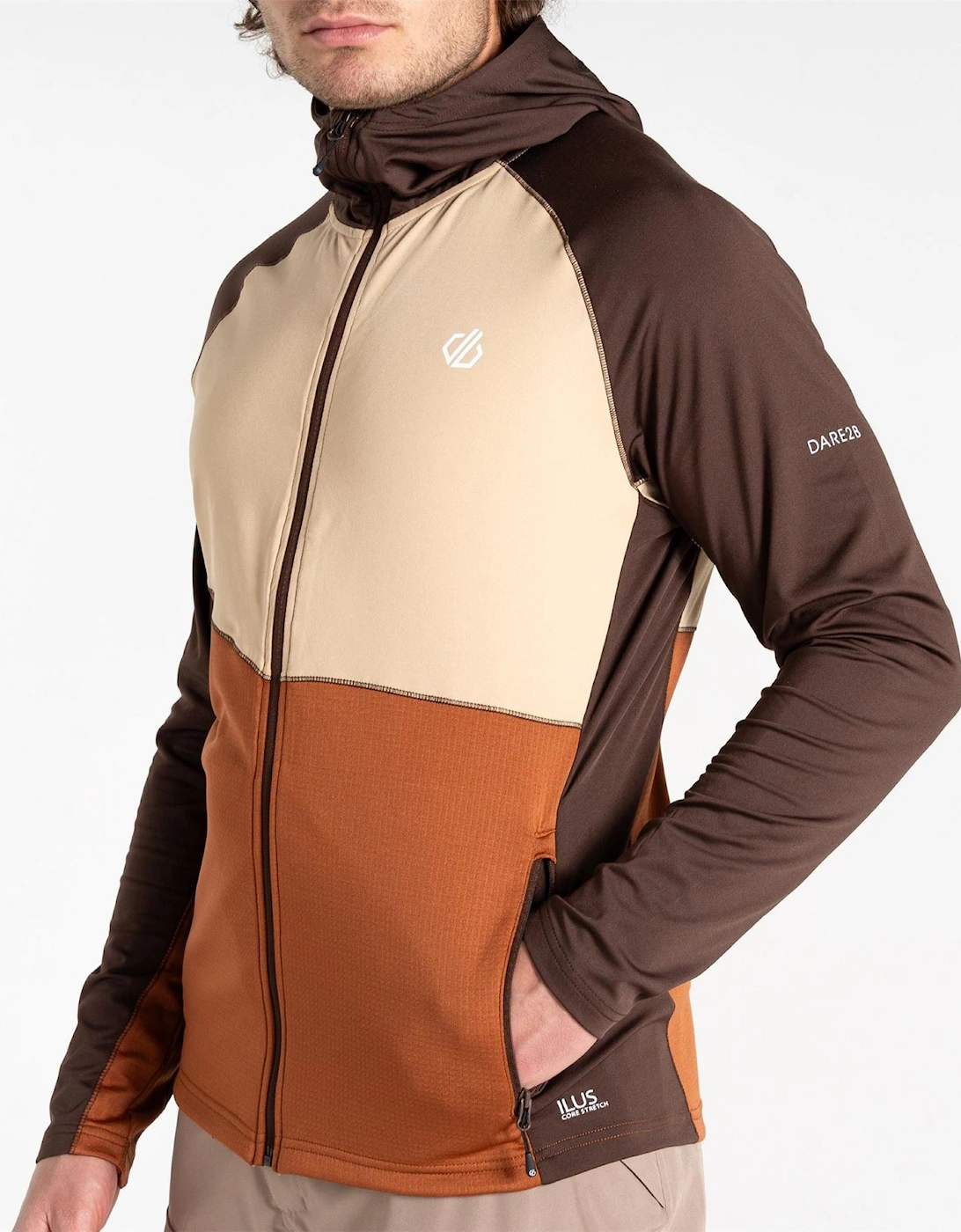 Slim Fit Raglan Sweatshirt Hoodie