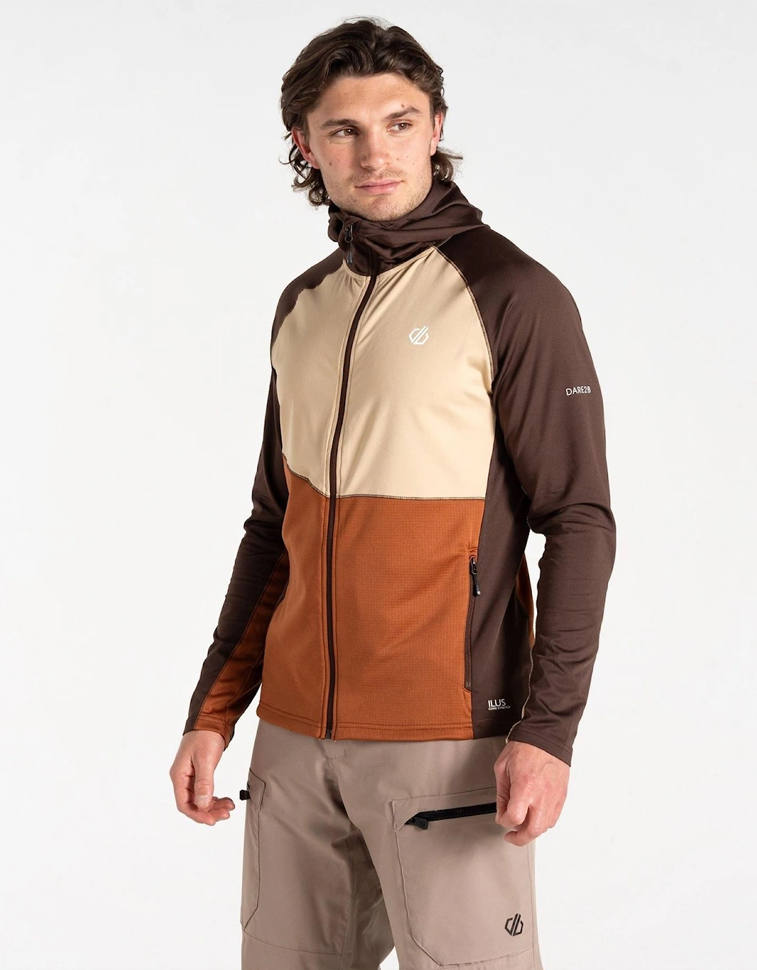 Slim Fit Raglan Sweatshirt Hoodie