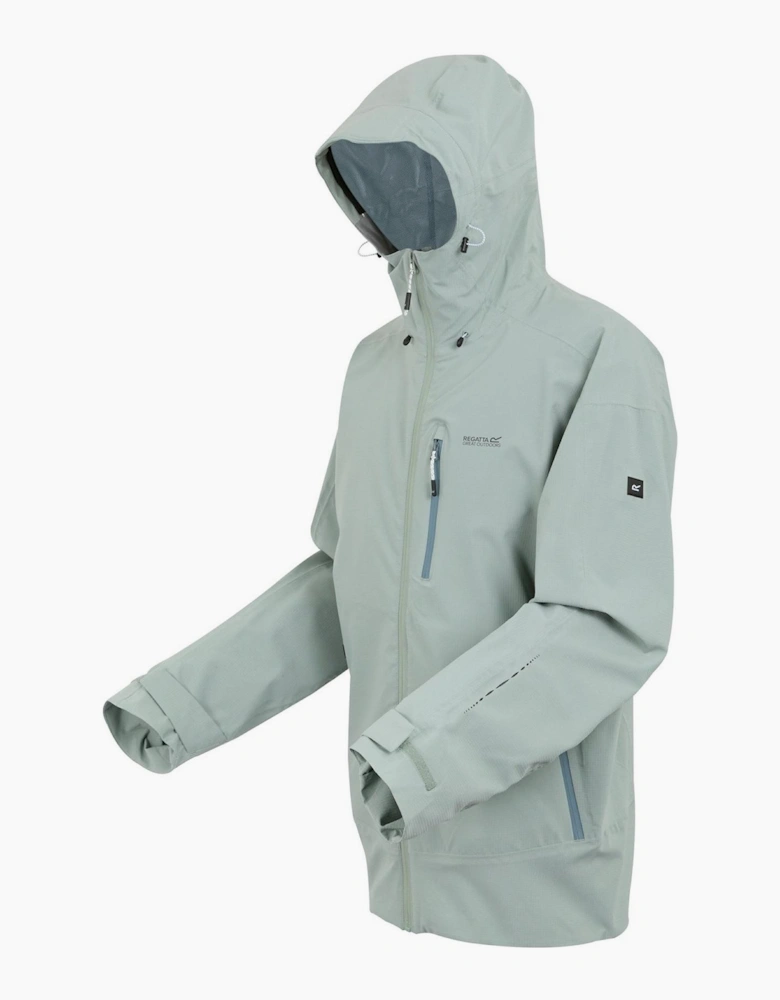 Okara Hooded Rain Jacket with Zipped Chest Pocket