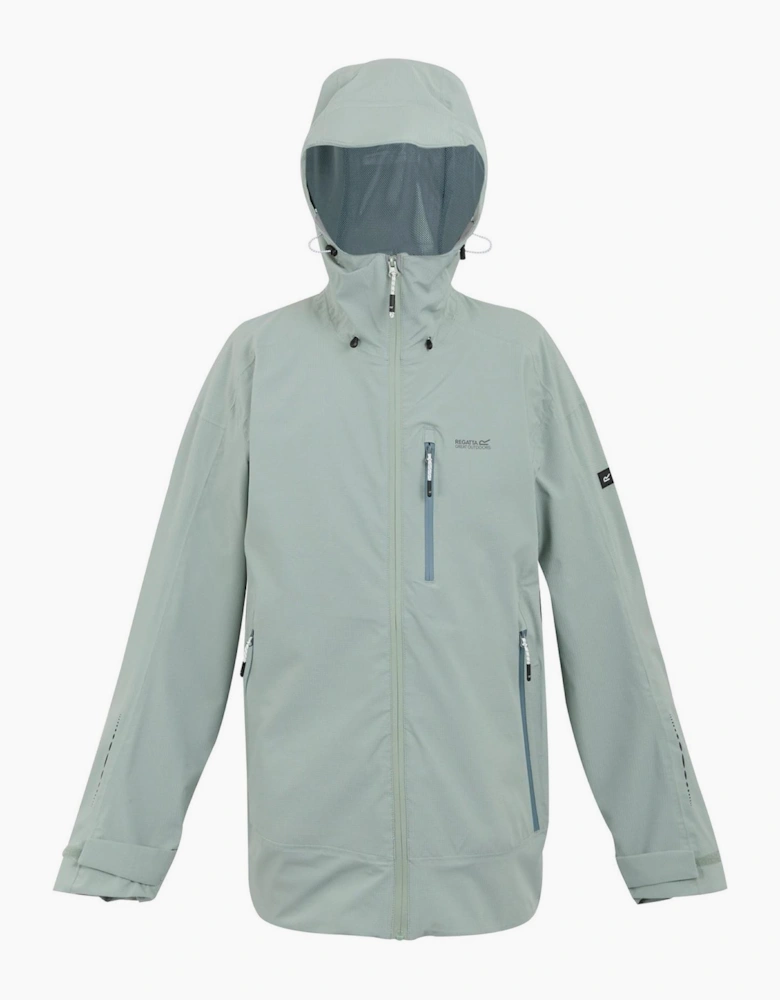 Okara Hooded Rain Jacket with Zipped Chest Pocket