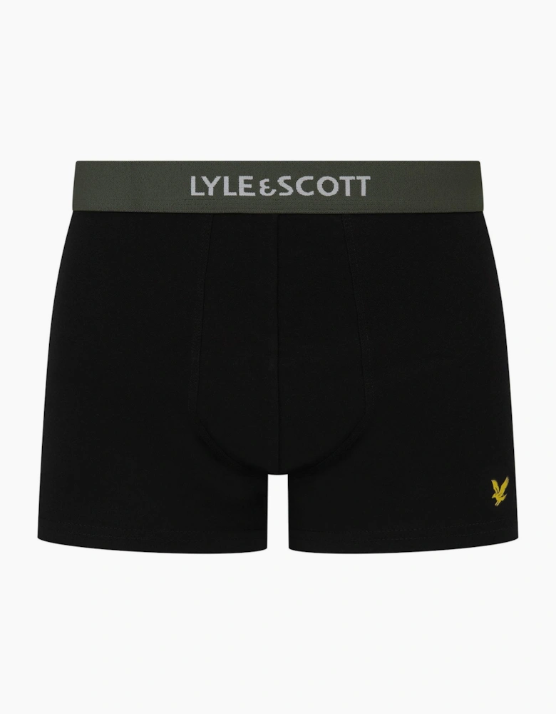 5 Pack Plain Design Trunks with Logo
