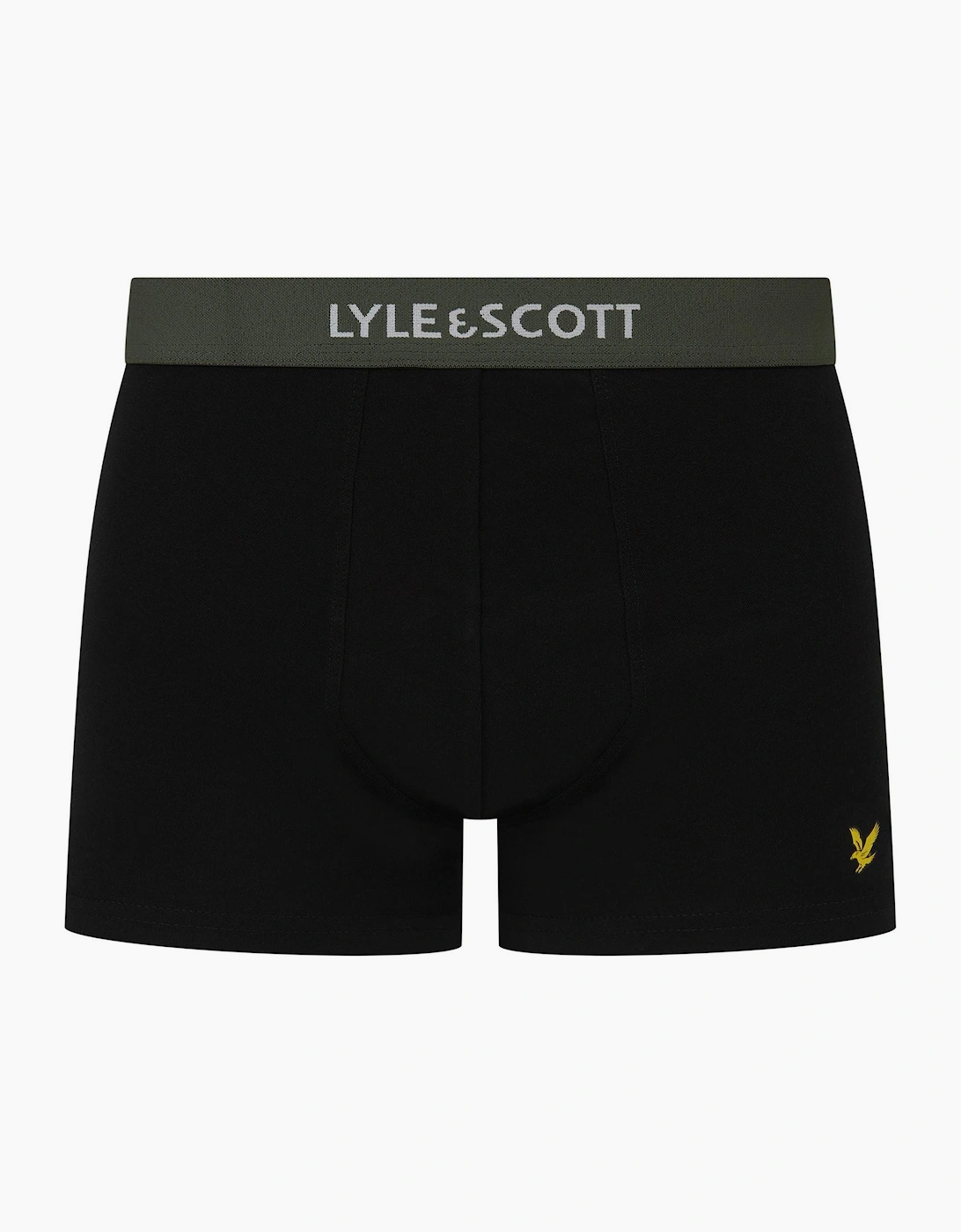 5 Pack Plain Design Trunks with Logo