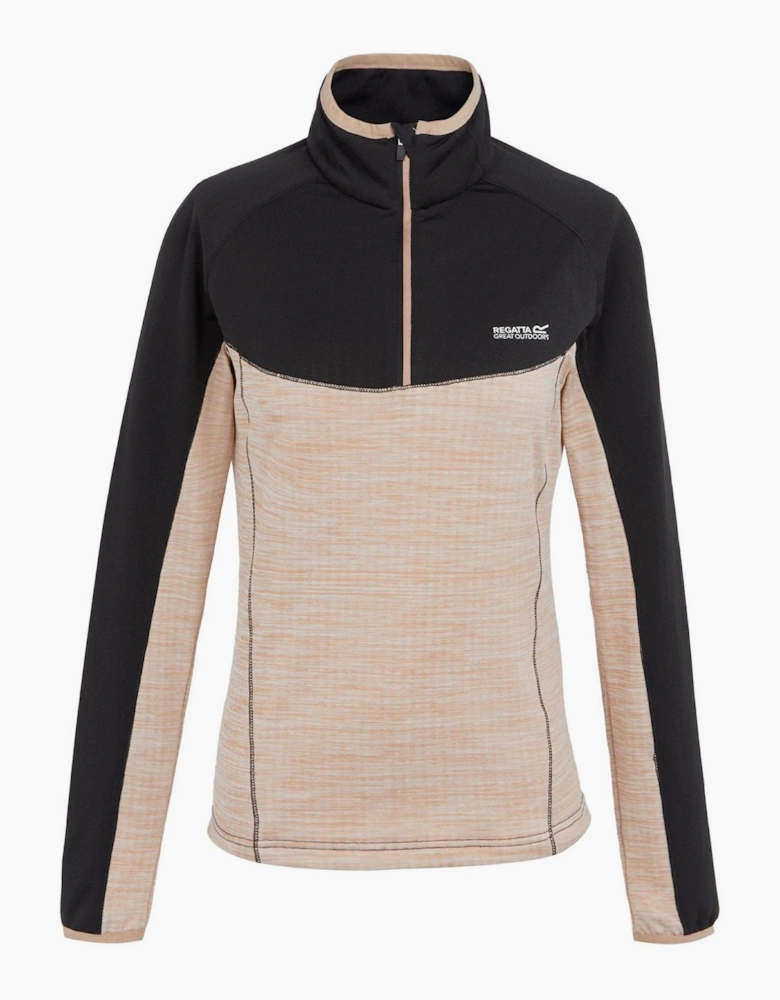 Stitched Detail Funnel Neck Raglan Sleeve Sweatshirt