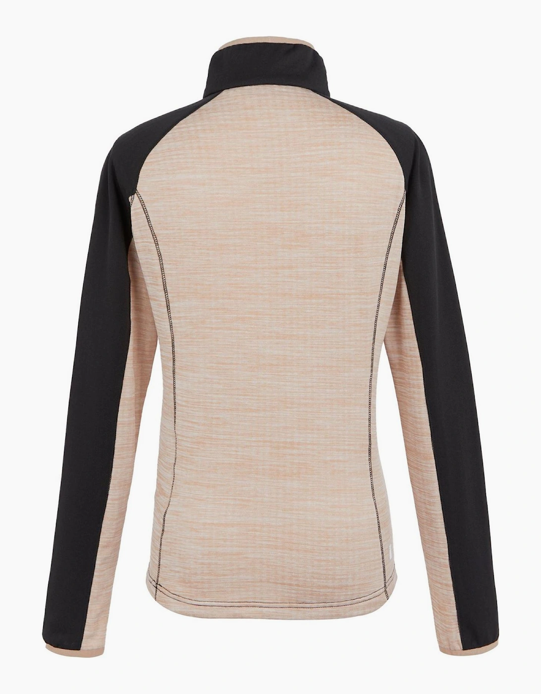 Stitched Detail Funnel Neck Raglan Sleeve Sweatshirt