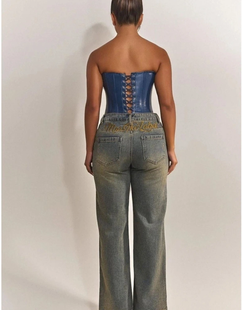 Sweetheart Neck Slim Fit Bustier Top