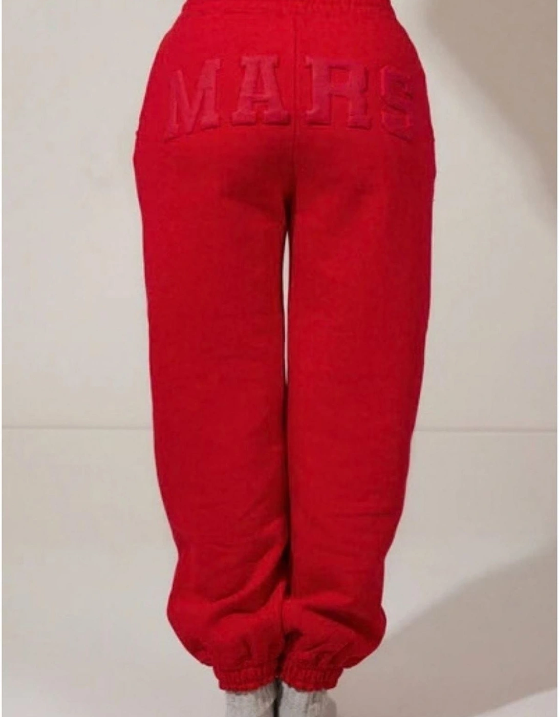 Graphic Varsity Cuffed Joggers