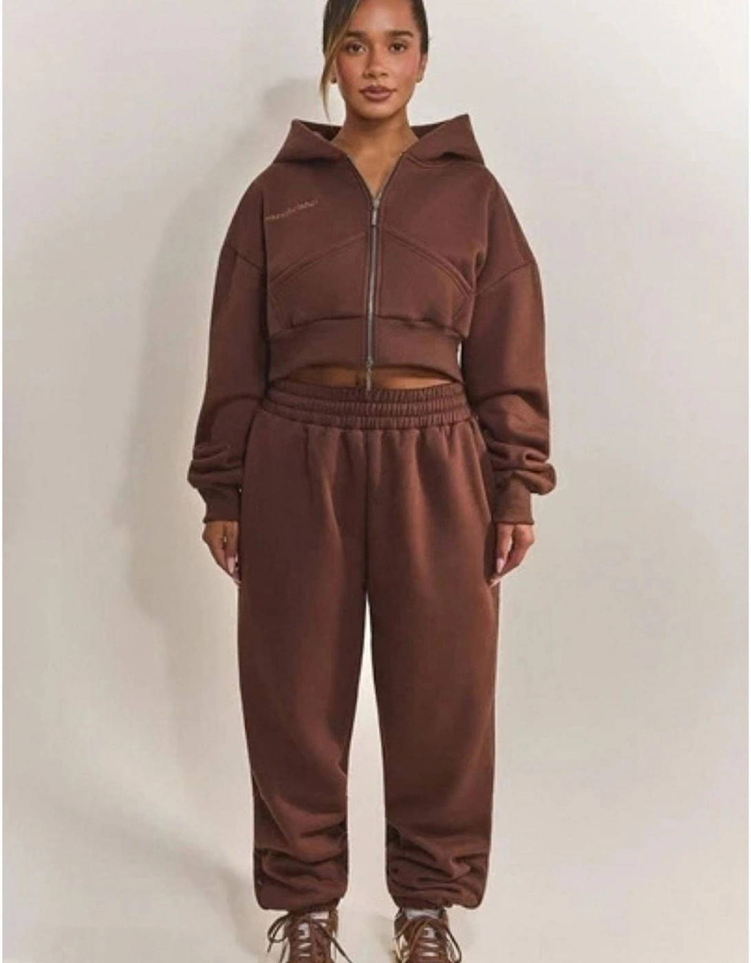 Elasticated Waist Solid Mid Rise Sweatpants