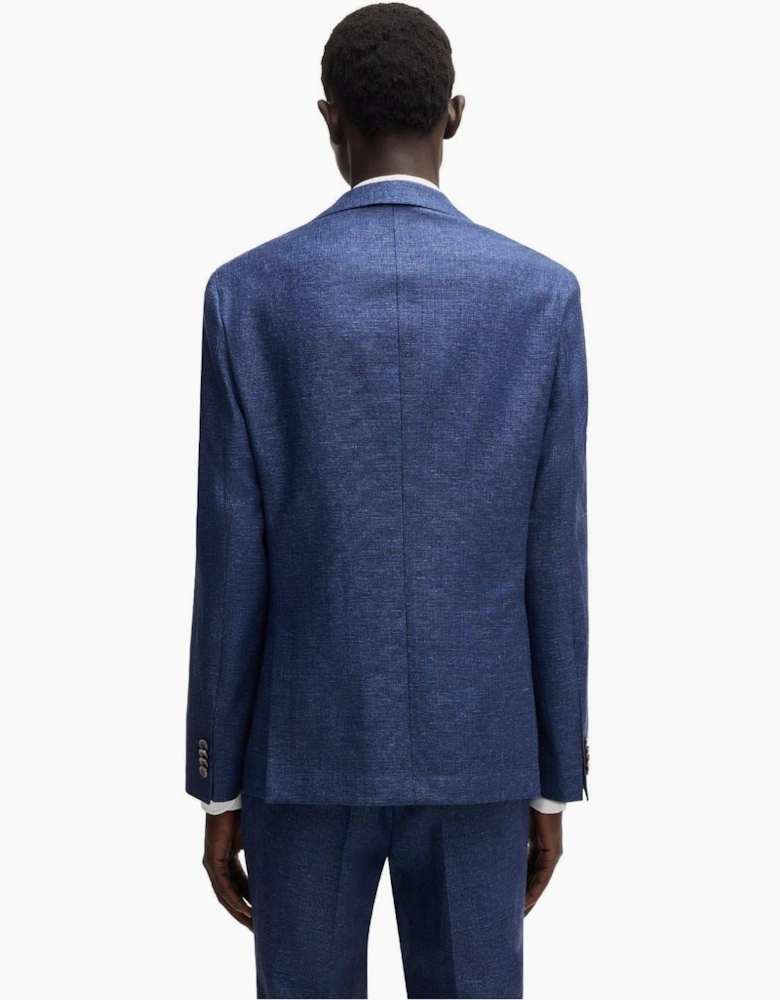Mens Heathered Patterned Suit Jacket
