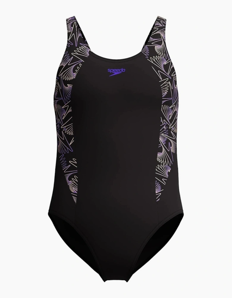 Speedo Childrens/Kids Hyperboom Splice Muscleback One Piece Swimsuit