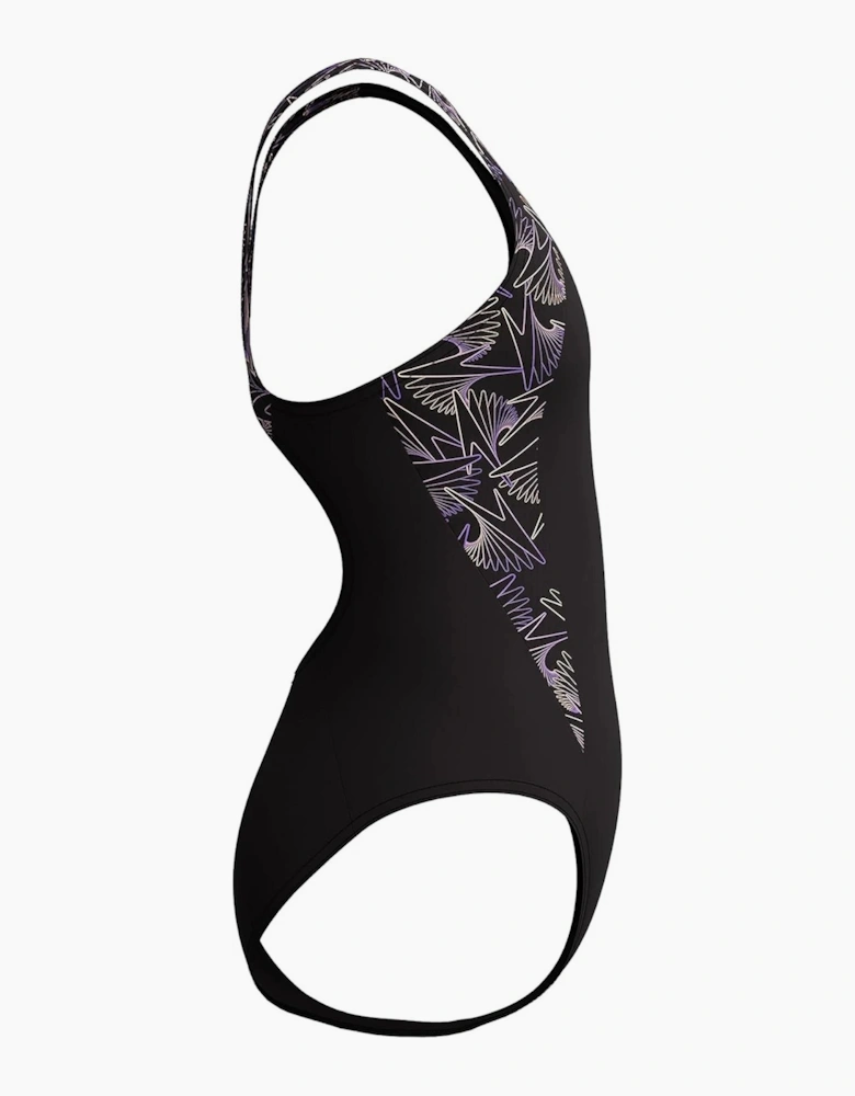 Speedo Childrens/Kids Hyperboom Splice Muscleback One Piece Swimsuit