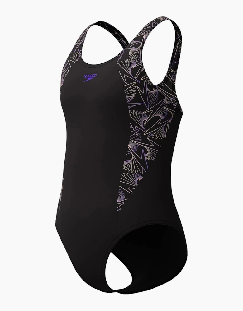Speedo Childrens/Kids Hyperboom Splice Muscleback One Piece Swimsuit