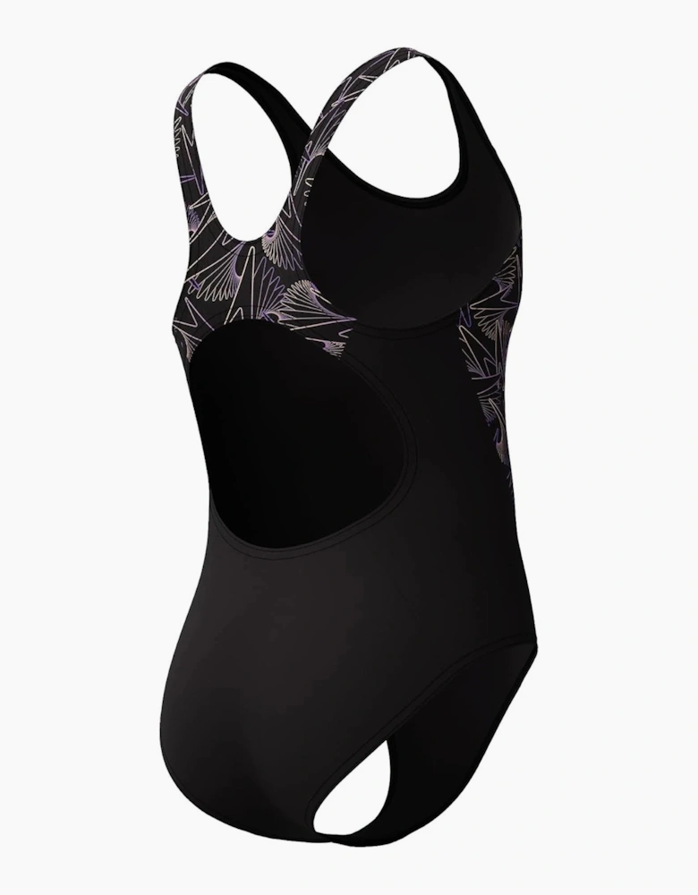 Speedo Childrens/Kids Hyperboom Splice Muscleback One Piece Swimsuit