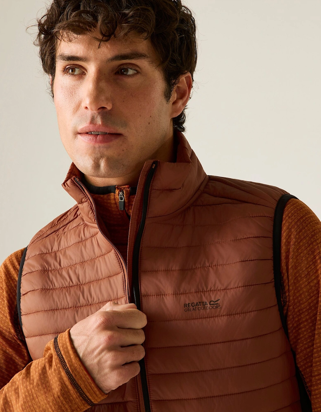 Regatta Mens Andreson Hybrid Padded Jacket