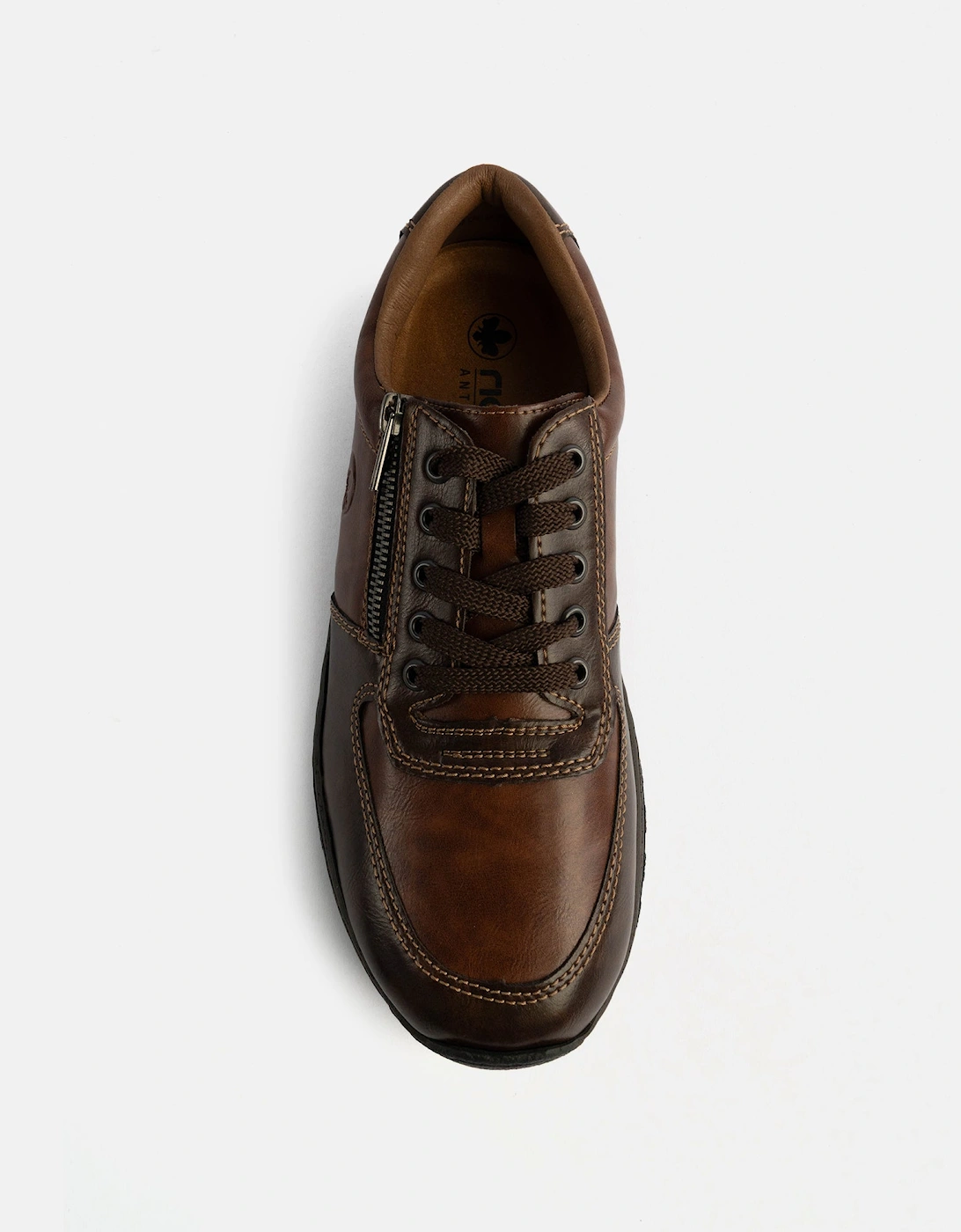 Rieker 03329 Mens Lace-Up Shoes Brown