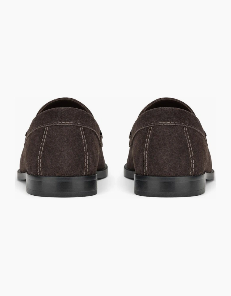 Roamers M595 Mens Loafer Shoes Dark Brown