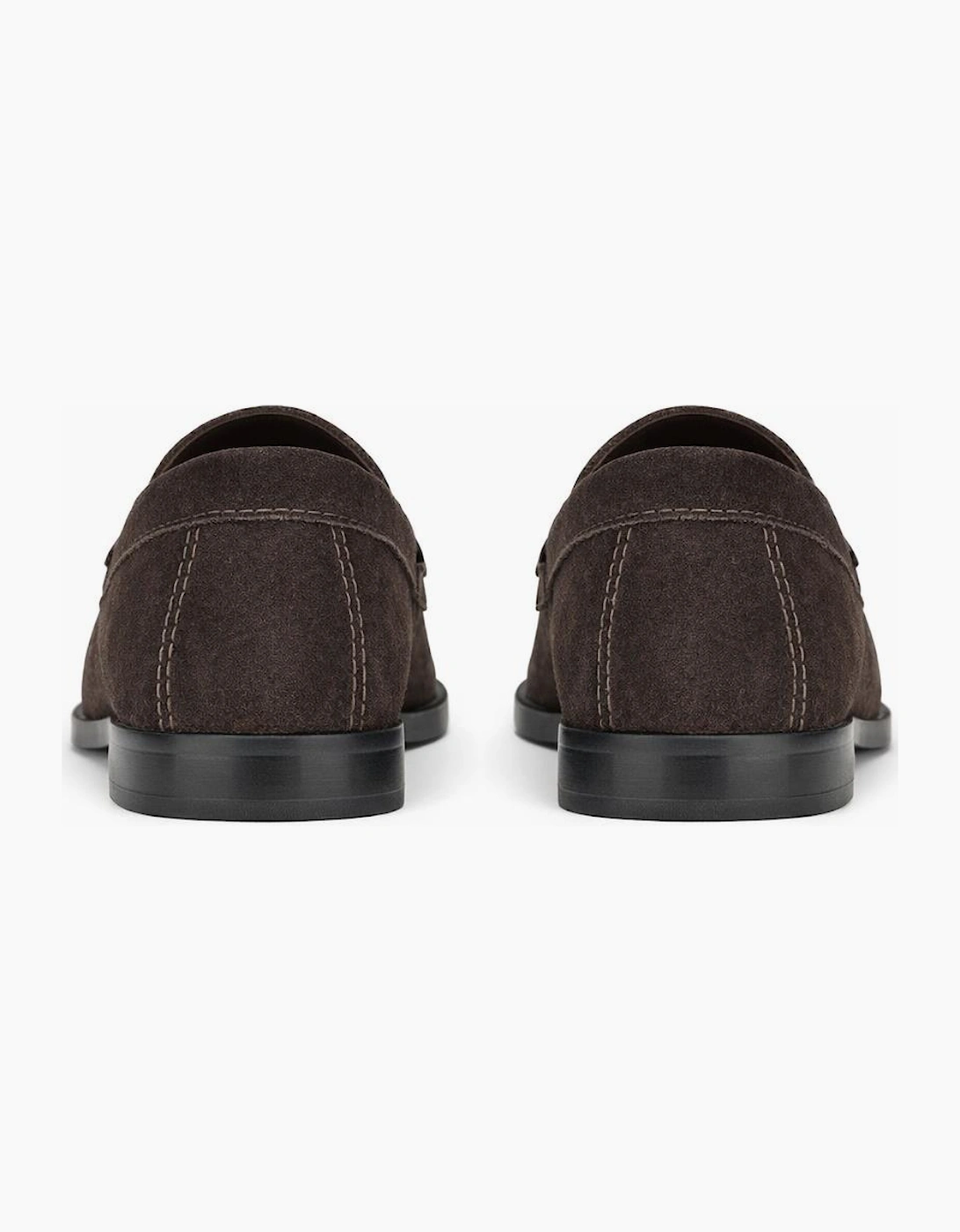 Roamers M595 Mens Loafer Shoes Dark Brown