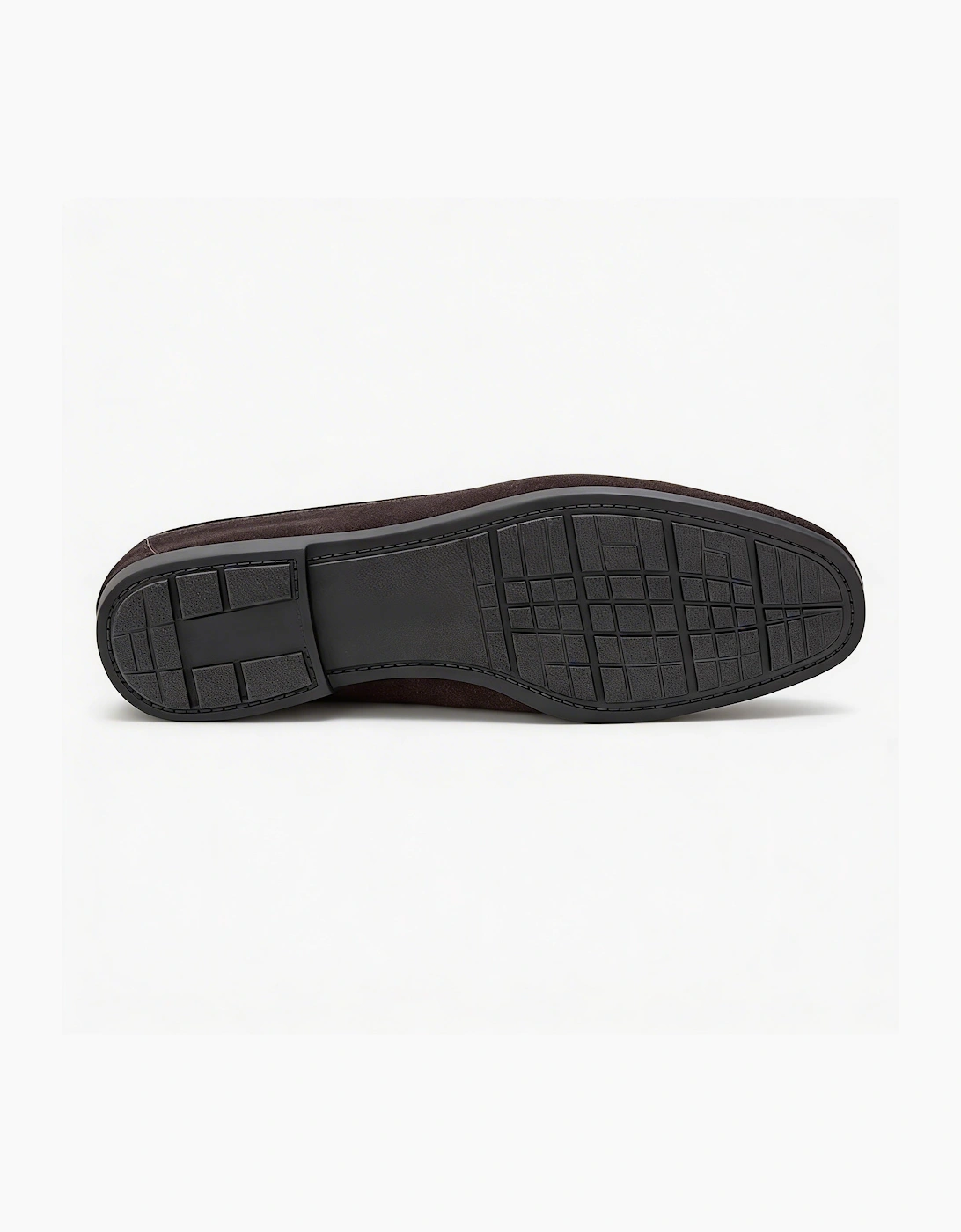 Roamers M595 Mens Loafer Shoes Dark Brown