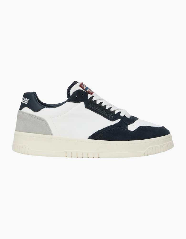 Crux Leather Navy/White Sneakers