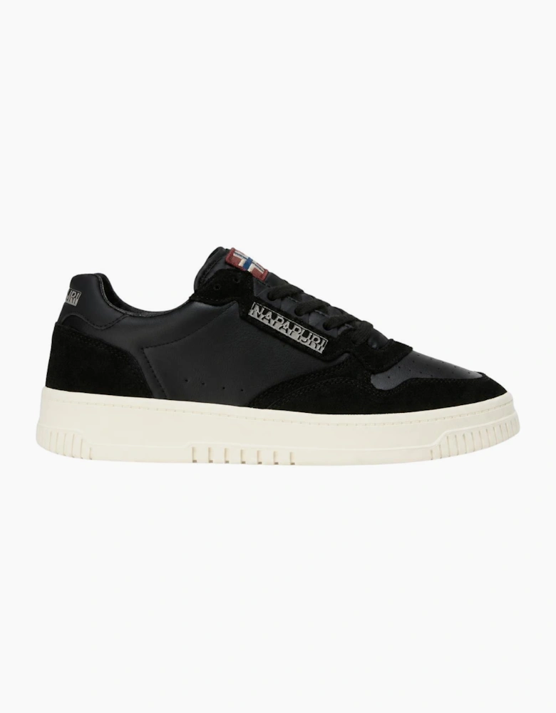 Crux Leather Black/White Sneakers