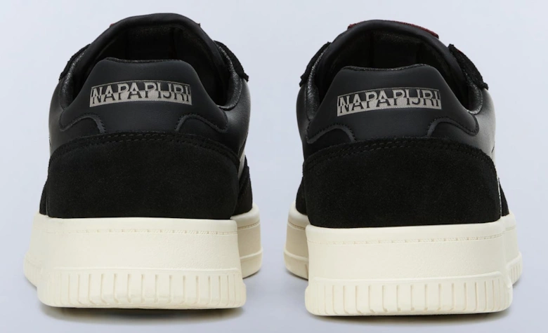 Crux Leather Black/White Sneakers