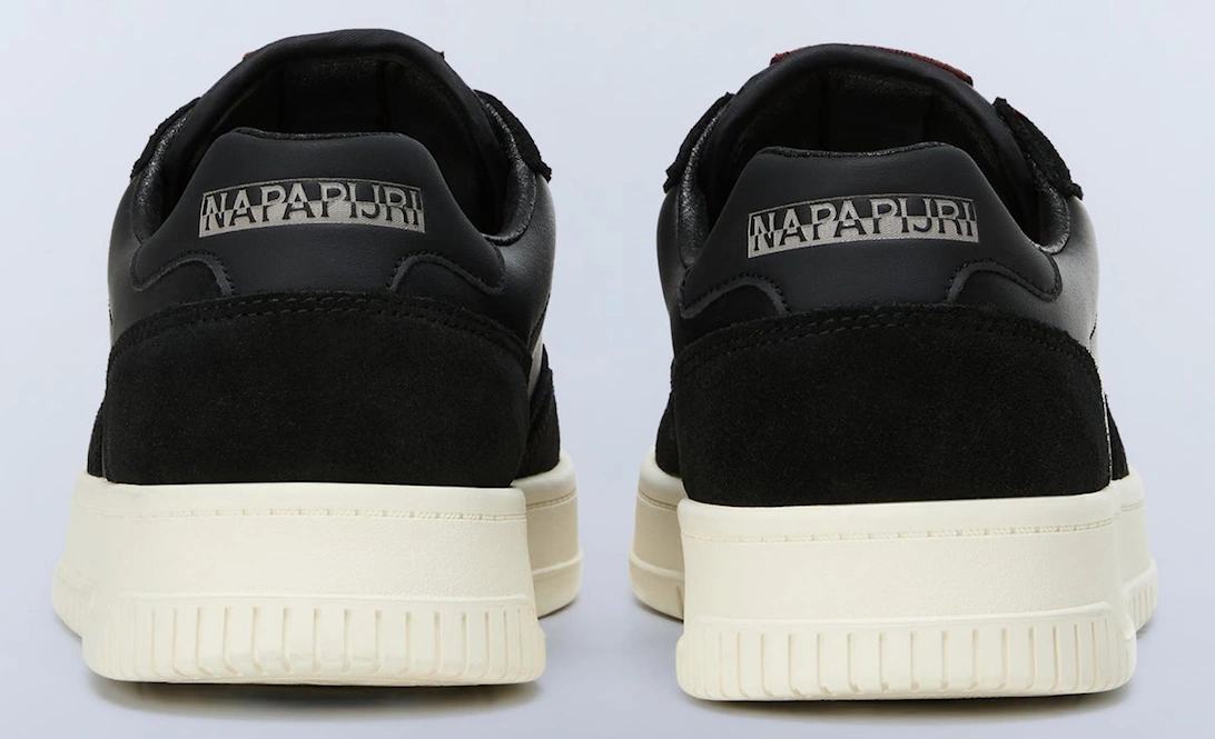 Crux Leather Black/White Sneakers