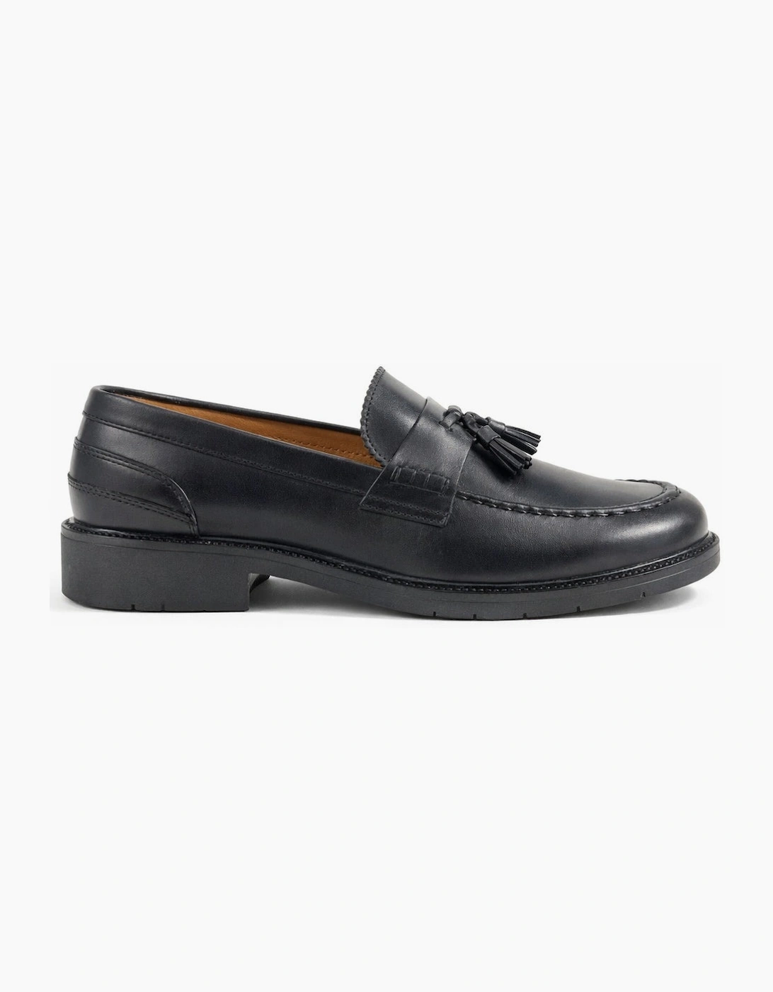 Roamers M059 Mens Loafer Shoes Black