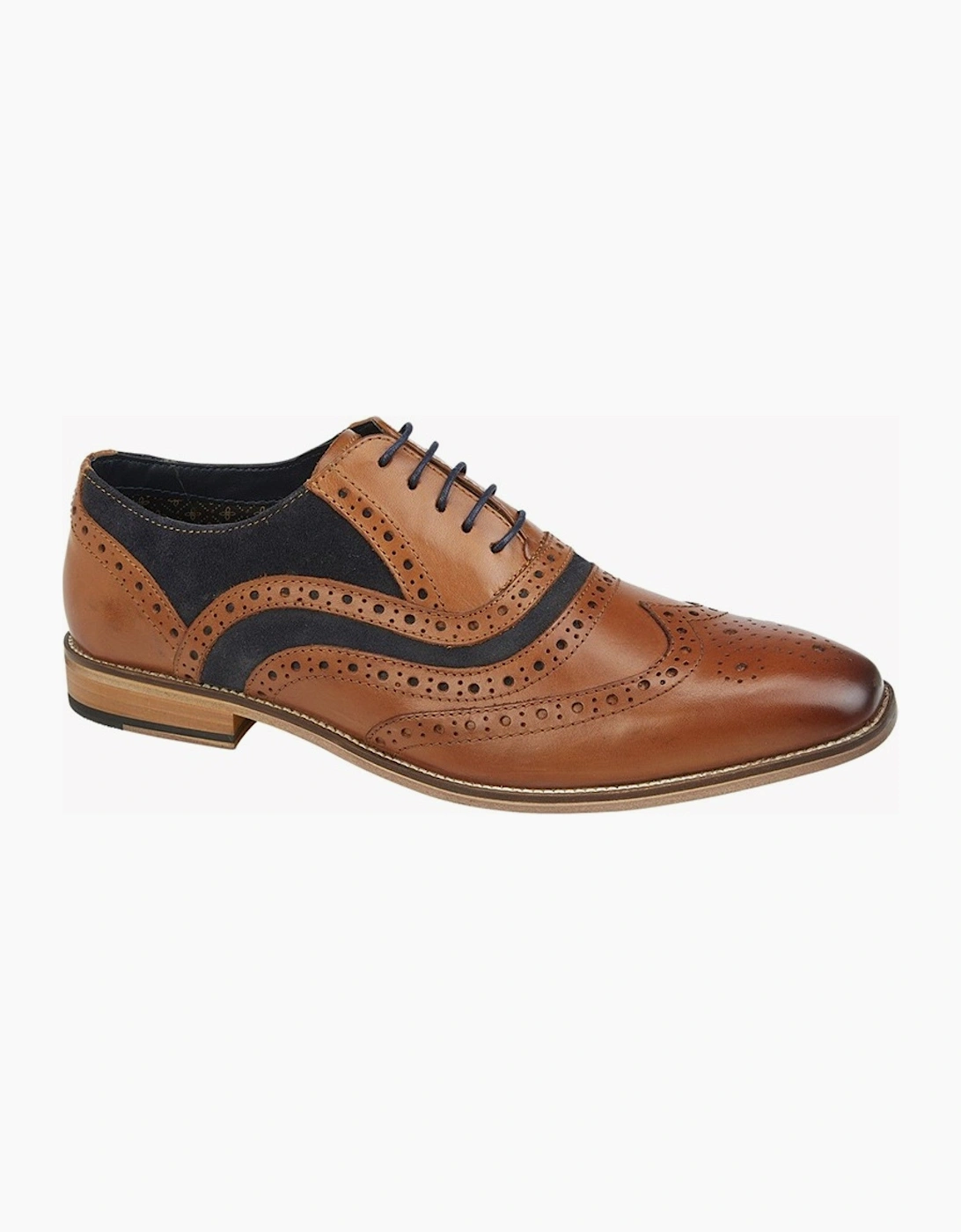 Roamers Mens 5 Eyelet Oxford Brogues
