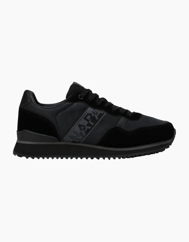 Cosmos Syn Triple Black Runner Sneakers