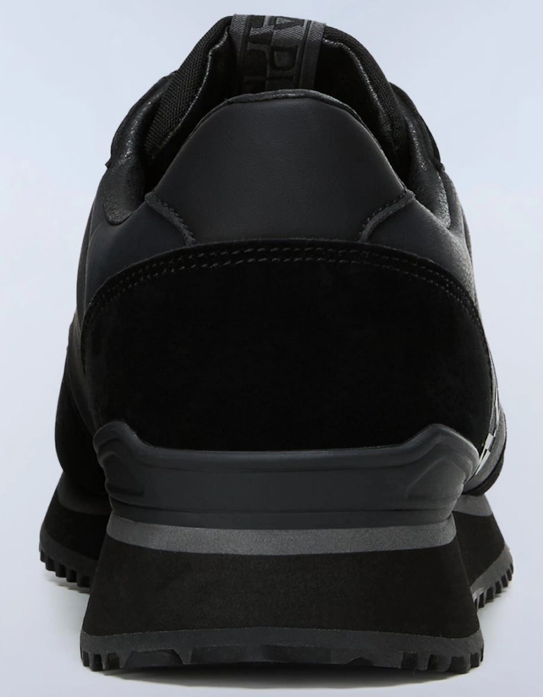 Cosmos Syn Triple Black Runner Sneakers