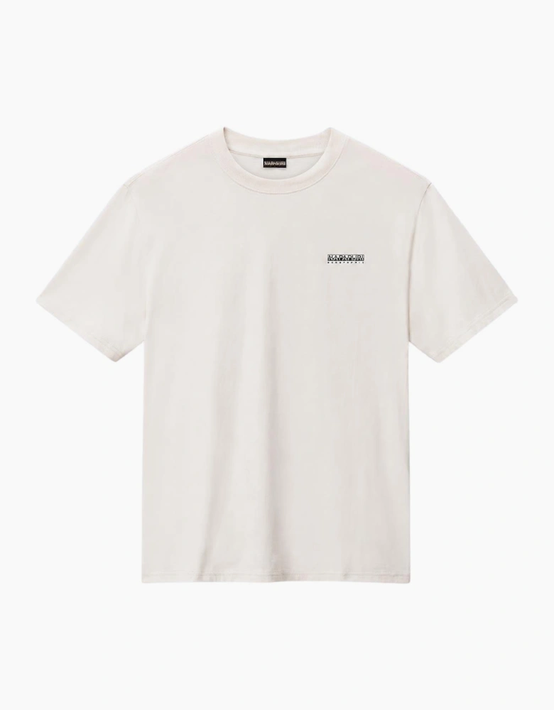 Small Box Logo Cream T-Shirt
