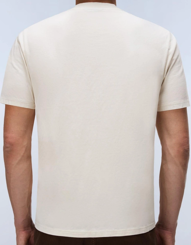Small Box Logo Cream T-Shirt