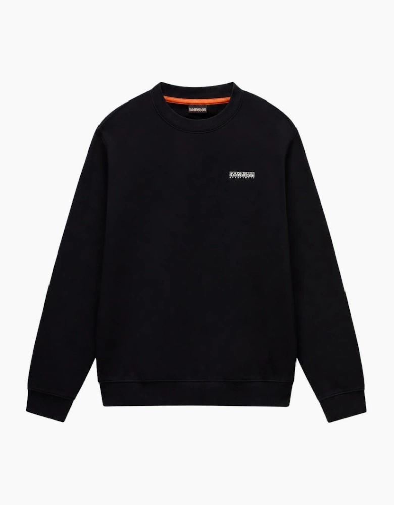 Small Box Logo Black Sweatshirt
