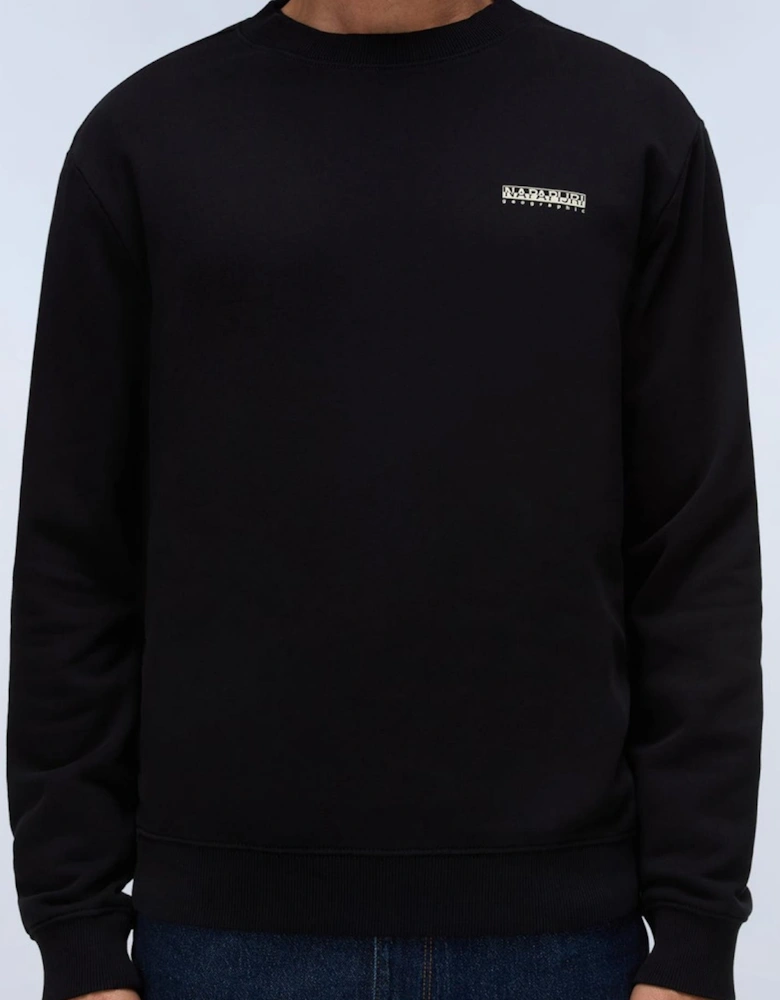Small Box Logo Black Sweatshirt