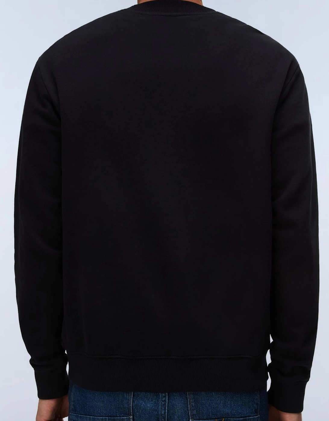 Small Box Logo Black Sweatshirt