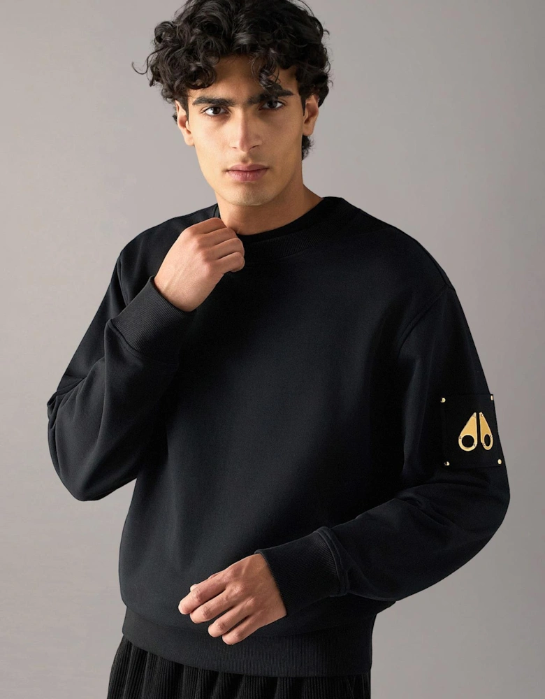 Gold Series Hartsfield Pullover Black Sweatshirt