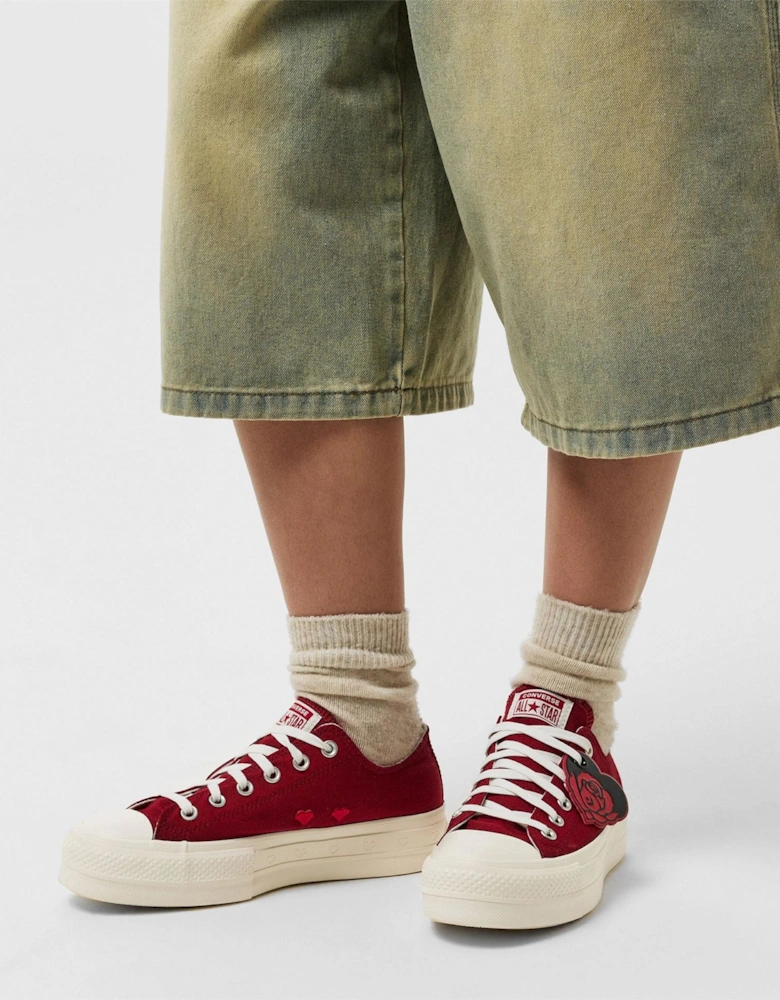 Taylor All Star Platform Canvasas Low Top Shoes