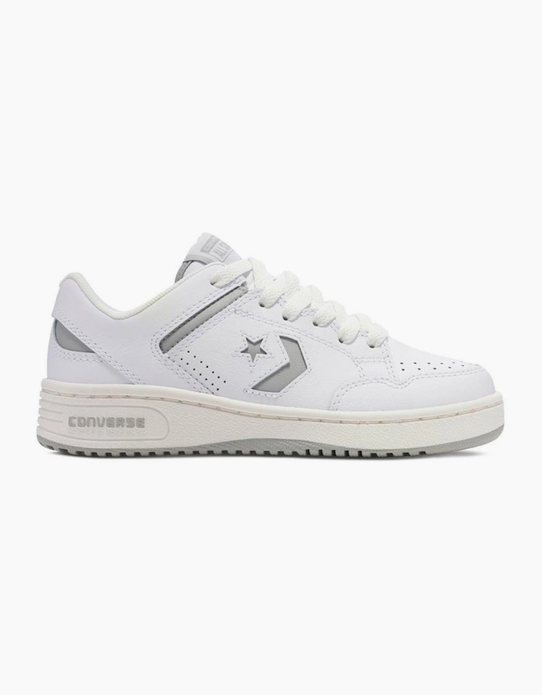 Weapon Leather Low Top Trainers