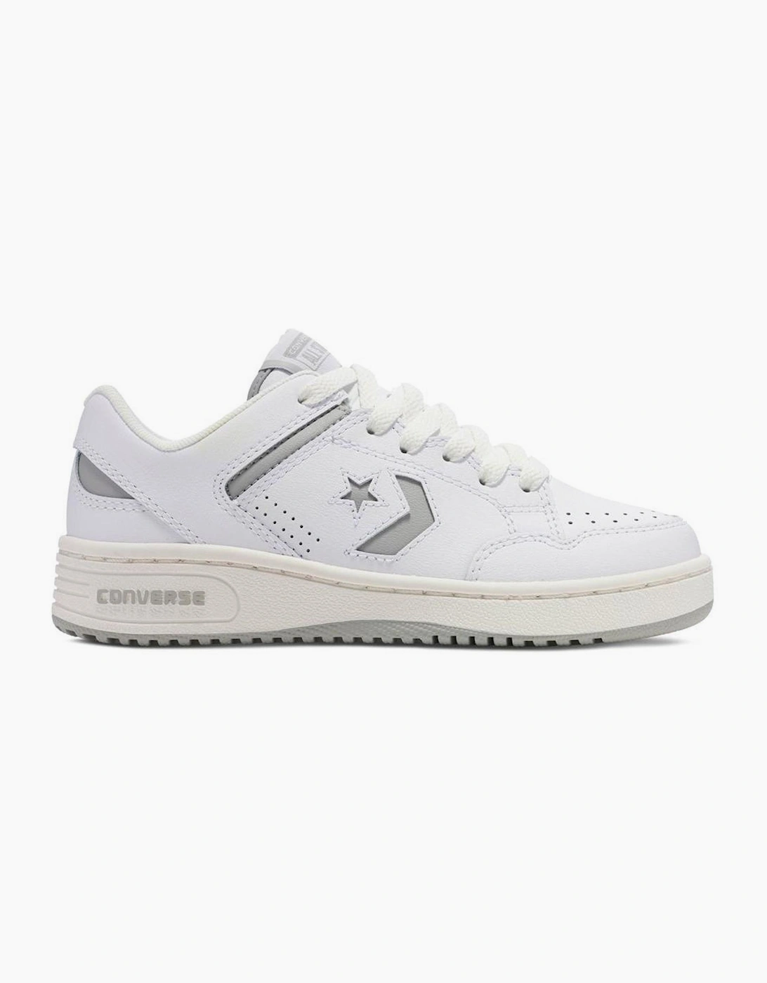 Weapon Leather Low Top Trainers