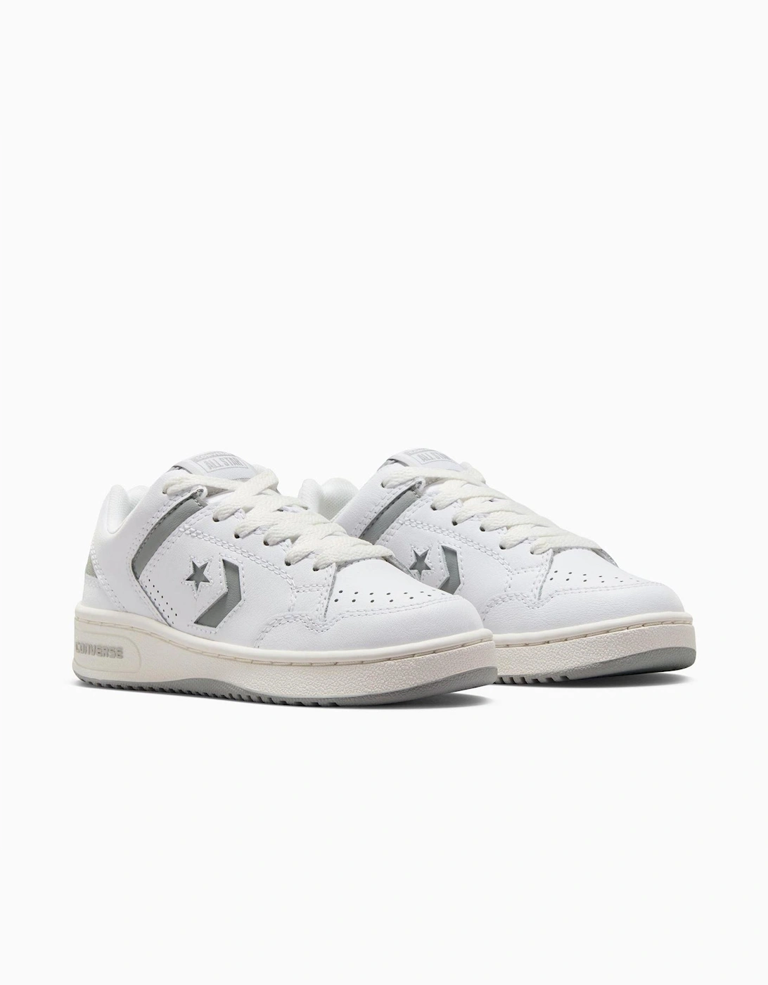 Weapon Leather Low Top Trainers