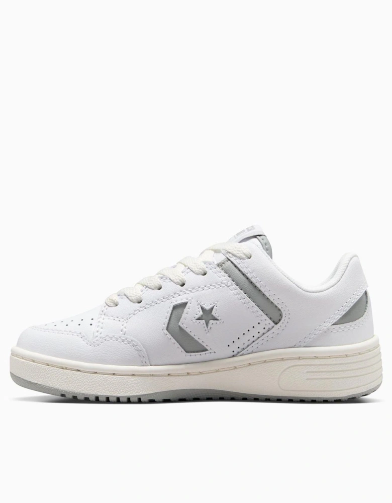 Weapon Leather Low Top Trainers
