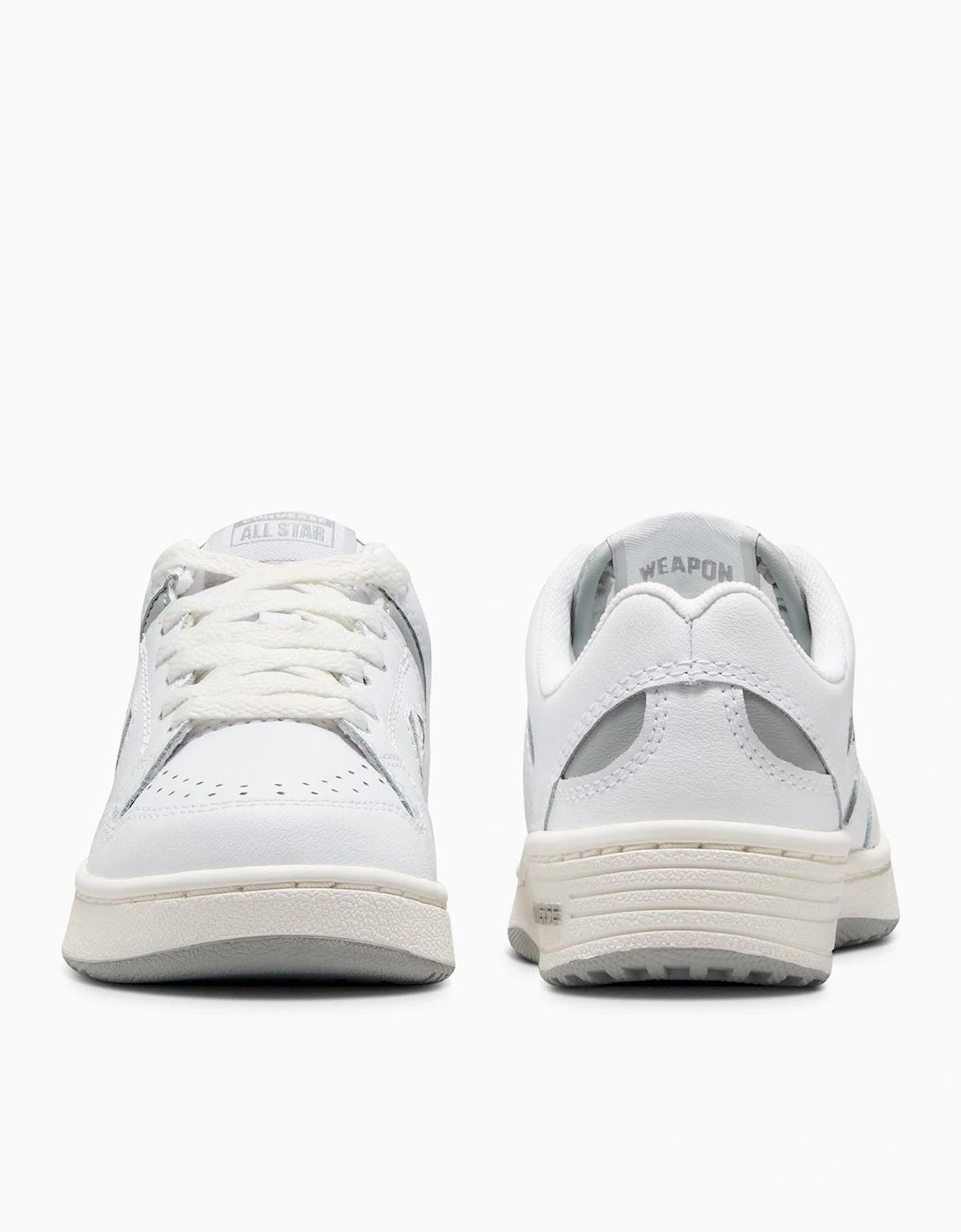 Weapon Leather Low Top Trainers