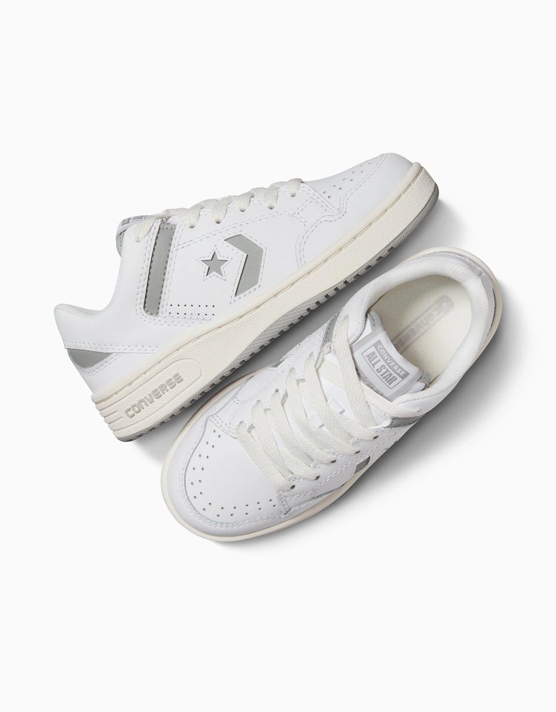 Weapon Leather Low Top Trainers